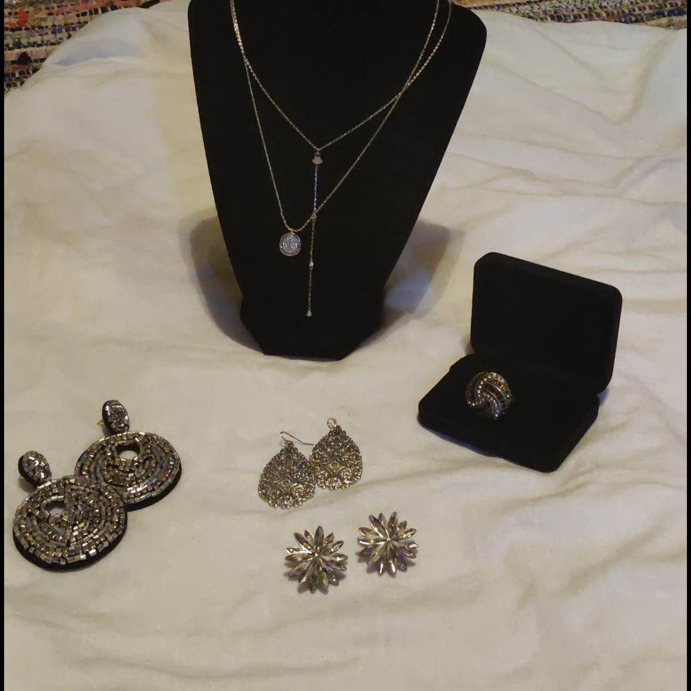 Silver Jewelry Bundle